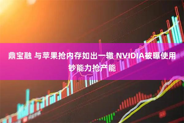 鼎宝融 与苹果抢内存如出一辙 NVIDIA被曝使用钞能力抢产能